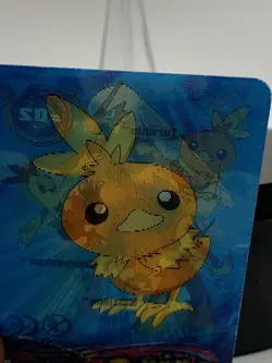 Pokemon Advanced Action Card Lenticular - Torchic Combusken Blaziken - Image 3