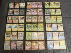 Pokemon Vintage Collection WOTC 605 Base Set Card Lot - Image 2