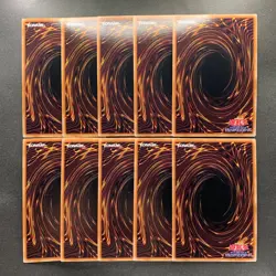 NM 10 card Dark Magician QCAC-JP018 Secret Rare 25th YuGiOh 1000 - Image 2