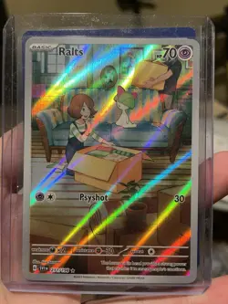 Ralts Full Art Holo Card Scarlet & Violet Base Set 211/198 - Image 1