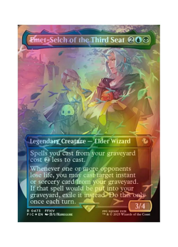 Magic the Gathering FIC Emet-Selch of the Third Seat 473 Chocobo Foil Near Mint - Image 1