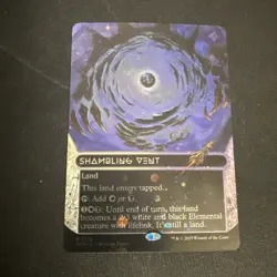Mtg Edge Of Eternities Shambling Vent Borderless NM Galaxy Foil - Image 1