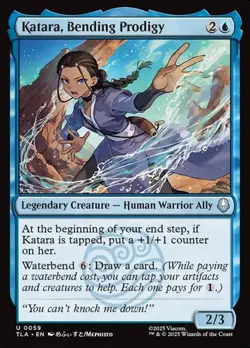 1x Katara, Bending Prodigy NM Eng MTG - Avatar The Last Airbender - Image 1