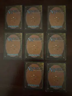 Mtg Unlimited Set (Lot Of 8) LP To HP Damaged - Image 2
