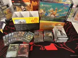 Final Fantasy Chocobo Bundle *Opened* NO Chocobo Booster MTG. Some Bulk Added. - Image 1