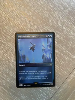 ?? MTG: Desynchronization (Foil Etched) Universes Beyond: Assassin's Creed Foil - Image 1
