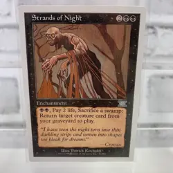 1999 Magic The Gathering: 6th Edition Strands Of Night 156/350 - Image 1