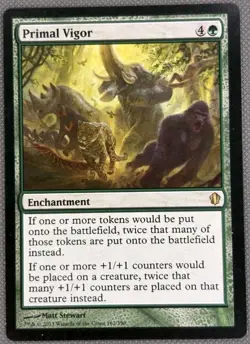 1x MTG Primal Vigor - C13 Rare! NM Mint! Ships Fast! - Image 1