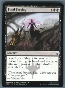 Magic the Gathering MTG Dominaria Final Parting #93 - Image 1