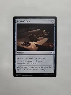 MTG - Patriar's Seal _ CLB Regular Uncommon #332 - Image 1