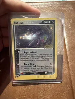 Pokemon TCG Sableye Holofoil 10/100 Sandstorm 2003 MP - Image 1
