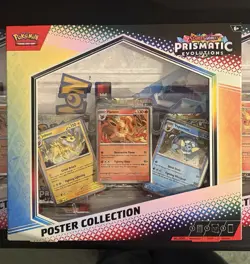 Pokemon Prismatic Evolutions Poster Collection NEW SEALED - Image 1