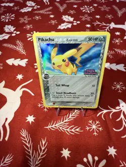 Pokemon Pikachu 79/110 Reverse Holo Rare EX Holon Phantoms 2006 - Image 1