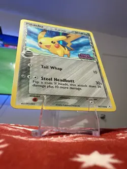Pokemon Pikachu 79/110 Reverse Holo Rare EX Holon Phantoms 2006 - Image 2