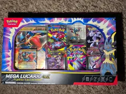 Sealed Pokemon Lot - Mega Lucario EX Collection Box, Destined Rivals Blisters - Image 2