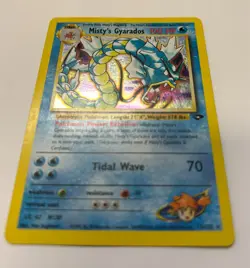 Pokemon TCG Misty's Gyarados Holo Rare Gym Challenge 13/132 LP - Image 3