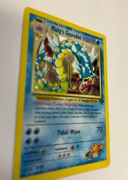 Pokemon TCG Misty's Gyarados Holo Rare Gym Challenge 13/132 LP - Image 4