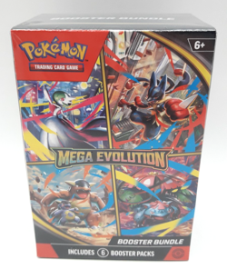 Pokemon TCG Scarlet and Violet MEGA EVOLUTION Booster Bundle 6 packs NEW - Image 1