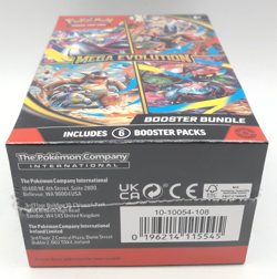 Pokemon TCG Scarlet and Violet MEGA EVOLUTION Booster Bundle 6 packs NEW - Image 3