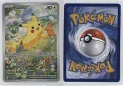 Pikachu (Paldea Adventure Chest) Holo Pokemon Scarlet & Violet Black Star Promo - Image 3