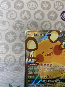 Pokemon Dedenne GX 195a/214 Alternate Art Promo Holo Near Mint NM - Image 3