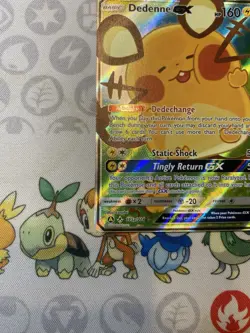 Pokemon Dedenne GX 195a/214 Alternate Art Promo Holo Near Mint NM - Image 4