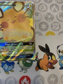 Pokemon Dedenne GX 195a/214 Alternate Art Promo Holo Near Mint NM - Image 5