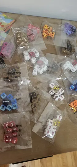 Pokemon Lot Bundle Coin Dividers Sleeve Dice Markers Pins - Image 4