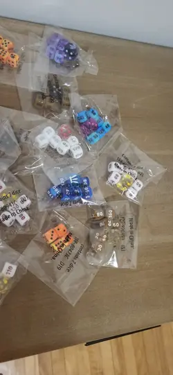 Pokemon Lot Bundle Coin Dividers Sleeve Dice Markers Pins - Image 5