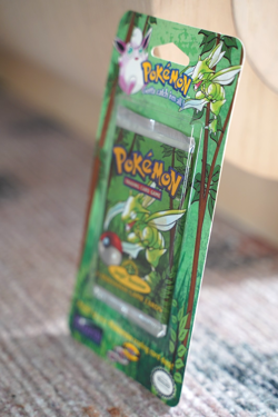 Pokemon Jungle Booster Blister Pack Scyther Artwork 1999 WOTC Factory Sealed - Image 3