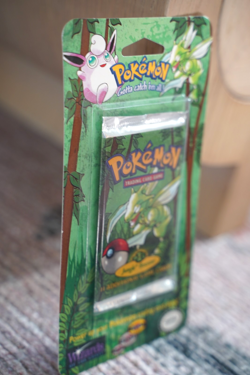 Pokemon Jungle Booster Blister Pack Scyther Artwork 1999 WOTC Factory Sealed - Image 4