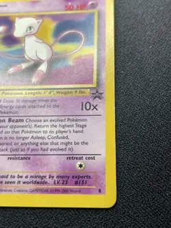 Pokemon Mew Black Star Promo #8 MP / HP - Image 5