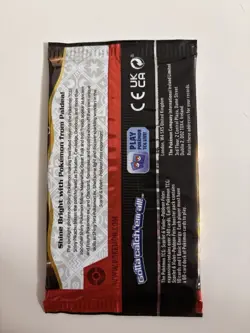 22.3g! HEAVY Paldean Fates Booster Pack Pokemon TCG - Mint - Pikachu Art - Image 3