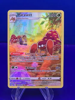 Pokemon TCG Lost Origin Parasect Ultra Rare Holo TG01/TG30 NM - Image 1