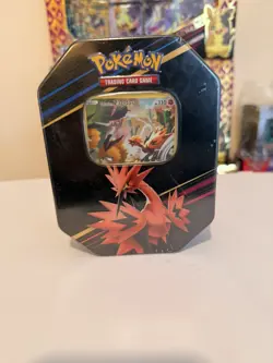 Pokemon TCG Crown Zenith Galarian Zapdos Tin Sealed 🚚 Next Day 📦 - Image 1