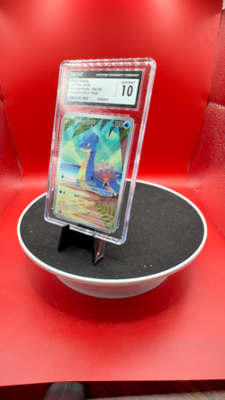 2025 Pokemon Misty's Lapras 194/182 Sv10: Destined Rivals Graded CGC 10 - Image 2