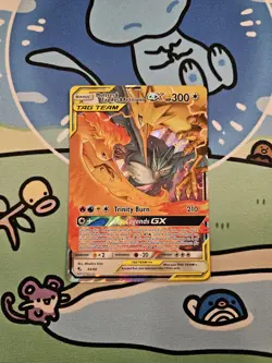 Pokemon TCG: Moltres & Zapdos & Articuno GX Ultra Rare (44/68) Hidden Fates NM - Image 1