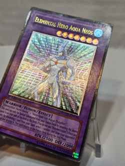 ULTIMATE Rare Elemental Hero Aqua Neos POTD-EN031 1st Edition Yugioh 110 - Image 3