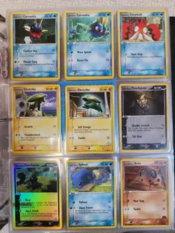 EX Team Magma vs Team Aqua 2004 Pokemon Card Lot (23 Total) -2 Holo + 4 Reverse - Image 2