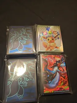 Pokemon TCG ETB Card Sleeves - Lot of 4 Sealed - Image 1