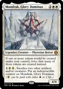 Mondrak, Glory Dominus Phyrexia: All Will Be One Regular for sale online - Image 3