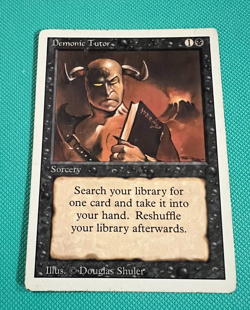 Demonic Tutor - Revised Edition - MTG - Magic the Gathering - Image 1