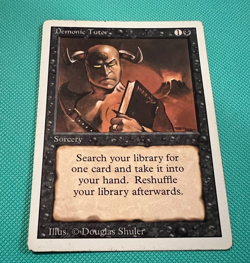 Demonic Tutor - Revised Edition - MTG - Magic the Gathering - Image 2