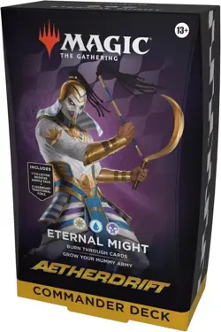 Magic The Gathering Commander Deck Aetherdrift - Eternal Might - Image 1