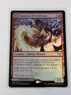 Flamescroll Celebrant Prerelease Cards Foil #150s - Image 1