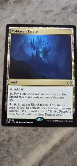 Voldaren Estate Commander: the Lost Caverns of Ixalan Regular Rare Land MTG - Image 1