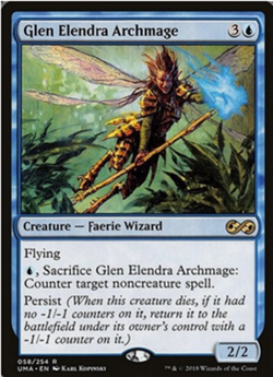RUSH carte magic ENGLISH Glen Elendra Archmage UMA - Image 1