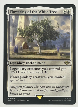 MTG Flowering of the White Tree LTR #015 Lord of the Rings Magic LOTR non-foil - Image 1