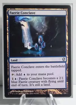 X 1 Faerie Conclave NM-M Commander MTG Magic The Gathering - Image 1