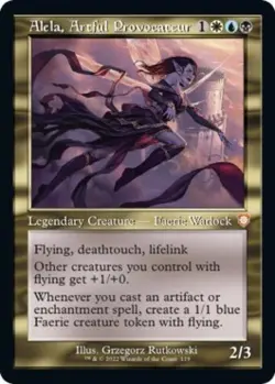 Alela, Artful Provocateur - Near Mint MTG Commander: The Brothers' War - Image 1